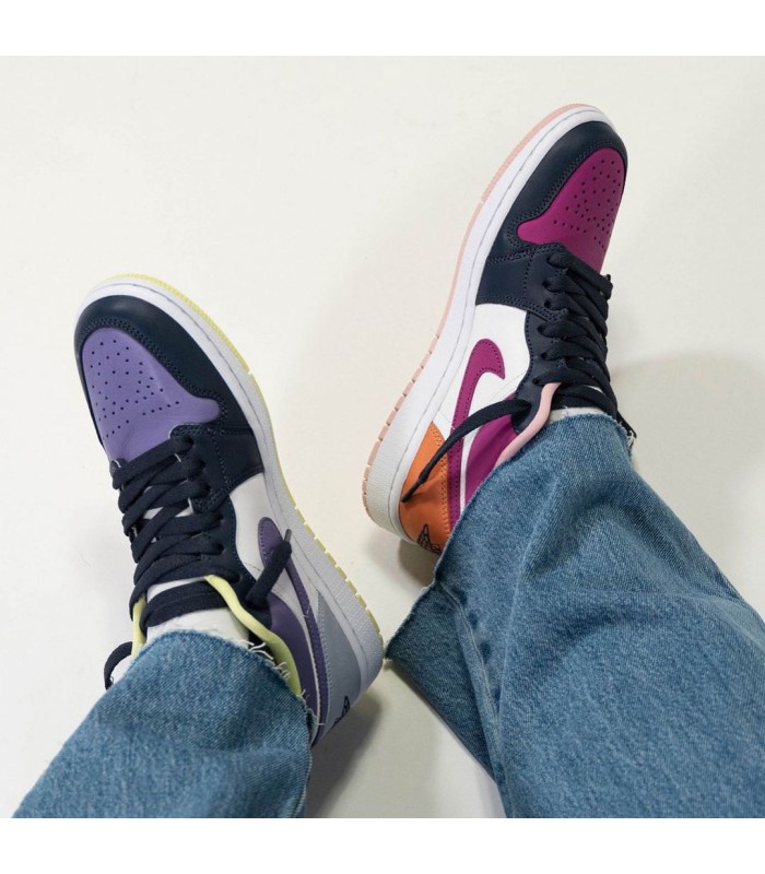 کفش پیاده روی زنانه نایک جردن وان بدون ساق Nike Air jordan 1 low