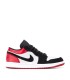 کفش پیاده روی نایک جردن وان بدون ساق Nike air jordan 1 low white and Crimson