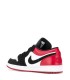کفش پیاده روی نایک جردن وان بدون ساق Nike air jordan 1 low white and Crimson
