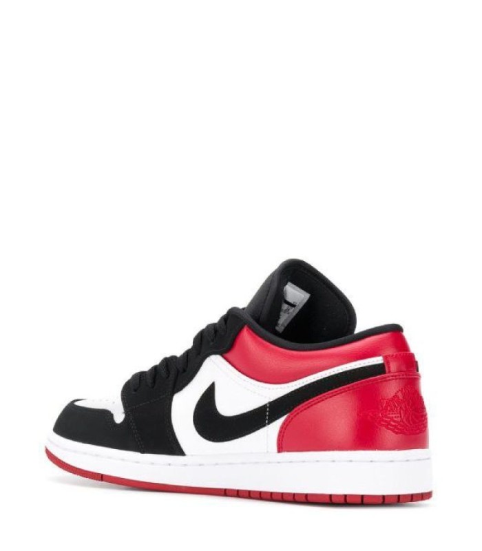 کفش پیاده روی نایک جردن وان بدون ساق Nike air jordan 1 low white and Crimson