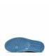 کفش پیاده روی نایک جردن وان بدون ساق سفید آبی Nike air Jordan 1 low blue and white unc