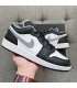کفش پیاده روی نایک جردن وان بدون ساق شدو مشکی سفید Nike jordan 1 low shadow white