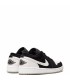 کفش پیاده روی نایک جردن وان بدون ساق دایموند مشکی سفید Nike air jordan 1 Low diamond