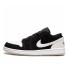 کفش پیاده روی نایک جردن وان بدون ساق دایموند مشکی سفید Nike air jordan 1 Low diamond