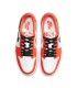 کفش پیاده روی نایک جردن وان بدون ساق سفید نارنجی Nike air jordan 1 Low star fish orange
