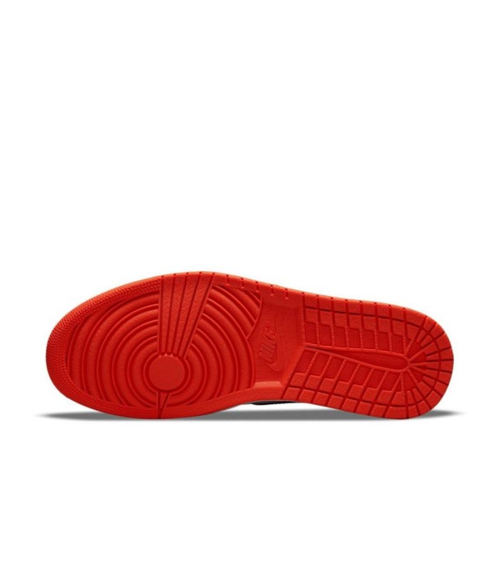 کفش پیاده روی نایک جردن وان بدون ساق سفید نارنجی Nike air jordan 1 Low star fish orange