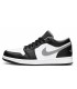 کفش پیاده روی نایک جردن وان بدون ساق شدو مشکی سفید Nike jordan 1 low shadow white