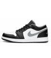 کفش پیاده روی نایک جردن وان بدون ساق شدو مشکی سفید Nike jordan 1 low shadow white