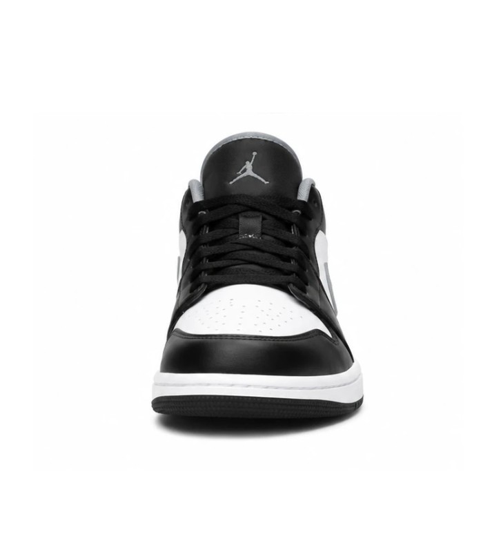 کفش پیاده روی نایک جردن وان بدون ساق شدو مشکی سفید Nike jordan 1 low shadow white