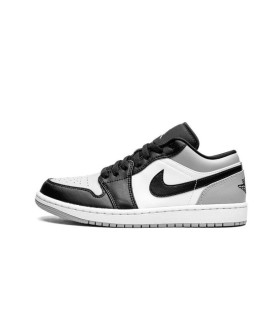 کفش پیاده روی نایک جردن وان بدون ساق شدو طوسی Nike jordan 1 low shadow grey
