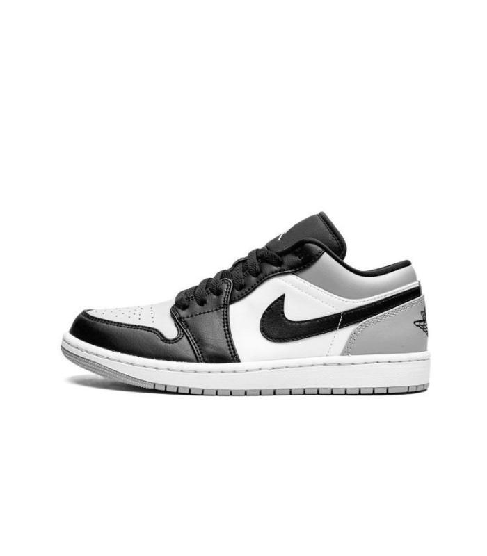 کفش پیاده روی نایک جردن وان بدون ساق شدو طوسی Nike jordan 1 low shadow grey