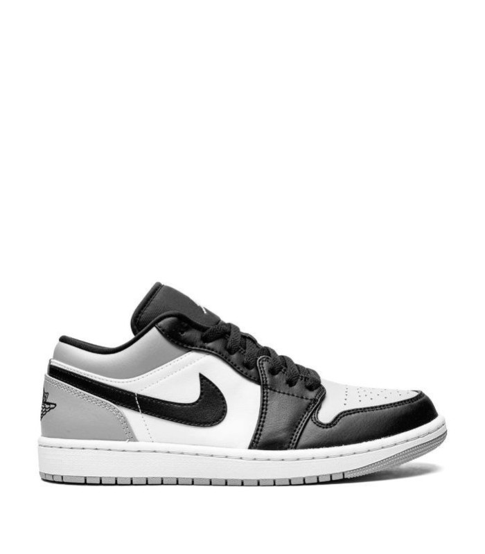 کفش پیاده روی نایک جردن وان بدون ساق شدو طوسی Nike jordan 1 low shadow grey