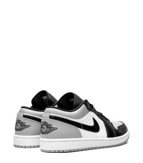 کفش پیاده روی نایک جردن وان بدون ساق شدو طوسی Nike jordan 1 low shadow grey
