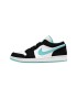 کفش پیاده روی نایک جردن وان بدون ساق Nike air Jordan 1 low white and cyan