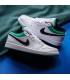 کفش پیاده روی نایک جردن وان بدون ساق سفید سبز Nike air jordan 1 low green