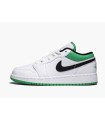 کفش پیاده روی نایک جردن وان بدون ساق سفید سبز Nike air jordan 1 low green