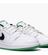 کفش پیاده روی نایک جردن وان بدون ساق سفید سبز Nike air jordan 1 low green