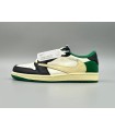 کفش پیاده روی نایک جردن وان بدون ساق تراویس اسکات Nike air jordan 1 low travis scott green