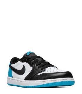 کفش پیاده روی نایک جردن وان بدون ساق Nike air jordan 1 low laser blue