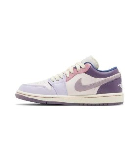 کفش پیاده روی نایک جردن وان بدون ساق Nike air jordan 1 low pink purple