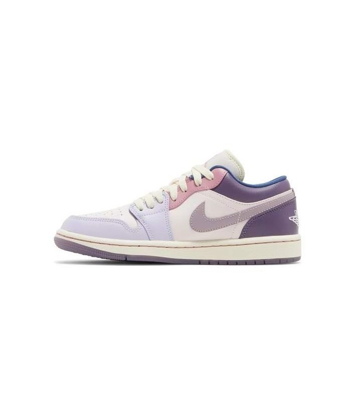 کفش پیاده روی نایک جردن وان بدون ساق Nike air jordan 1 low pink purple