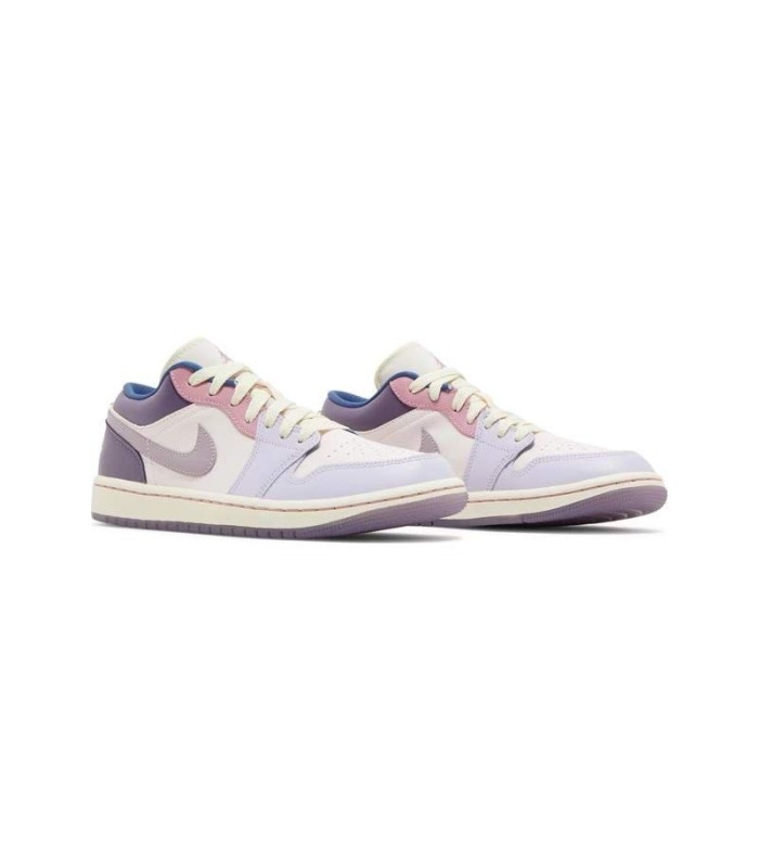 کفش پیاده روی نایک جردن وان بدون ساق Nike air jordan 1 low pink purple