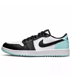 کفش پیاده روی نایک جردن وان بدون ساق Nike air jordan 1 low emerald toe green black