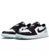 کفش پیاده روی نایک جردن وان بدون ساق Nike air jordan 1 low emerald toe green black