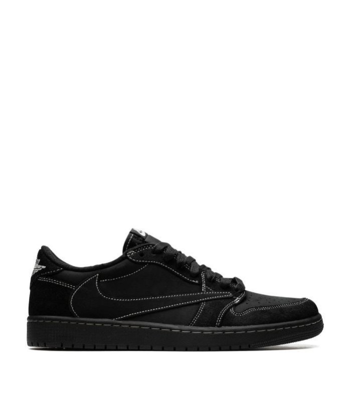 کفش پیاده روی نایک جردن وان بدون ساق تراویس اسکات Nike air jordan 1 low travis scott black