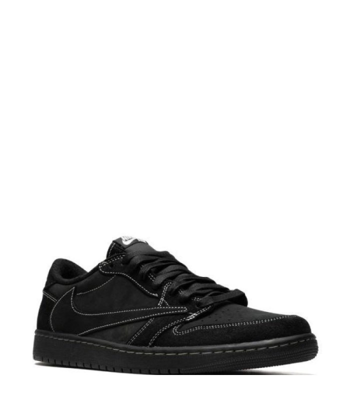 کفش پیاده روی نایک جردن وان بدون ساق تراویس اسکات Nike air jordan 1 low travis scott black