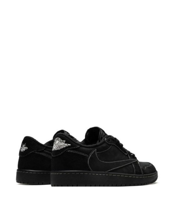 کفش پیاده روی نایک جردن وان بدون ساق تراویس اسکات Nike air jordan 1 low travis scott black