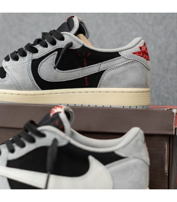 کفش پیاده روی نایک جردن وان بدون ساق تراویس اسکات Nike jordan 1 low travis scott