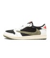 کفش پیاده روی نایک جردن وان بدون ساق تراویس اسکات Nike air jordan 1 low travis scott olive