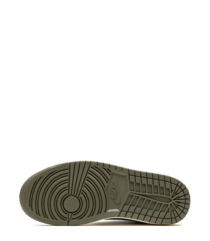 کفش پیاده روی نایک جردن وان بدون ساق تراویس اسکات Nike air jordan 1 low travis scott olive