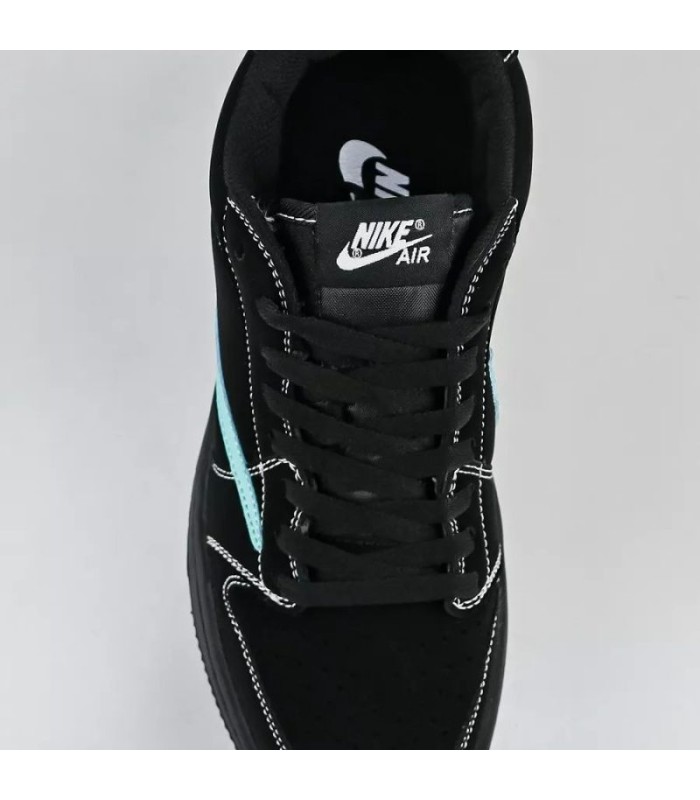 کفش پیاده روی نایک جردن وان بدون ساق تراویس اسکات Nike jordan 1 low travis scott Tiffany and co