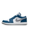 کفش پیاده روی نایک ایر جردن وان بدون ساق آبی طوسی Nike air jordan 1 low True Blue