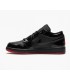 کفش پیاده روی نایک ایر جردن وان بدون ساق ورنی مشکی Nike air jordan 1 low full black