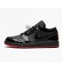 کفش پیاده روی نایک ایر جردن وان بدون ساق ورنی مشکی Nike air jordan 1 low full black