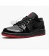 کفش پیاده روی نایک ایر جردن وان بدون ساق ورنی مشکی Nike air jordan 1 low full black