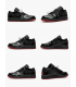 کفش پیاده روی نایک ایر جردن وان بدون ساق ورنی مشکی Nike air jordan 1 low full black
