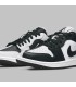 کفش پیاده روی نایک ایر جردن وان بدون ساق مشکی سفید Nike air jordan 1 low black and white