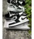 کفش پیاده روی نایک ایر جردن وان بدون ساق مشکی سفید Nike air jordan 1 low black and white