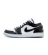 کفش پیاده روی نایک ایر جردن وان بدون ساق ورنی مشکی سفید Nike jordan 1 low vernie