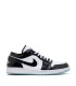 کفش پیاده روی نایک ایر جردن وان بدون ساق ورنی مشکی سفید Nike jordan 1 low vernie