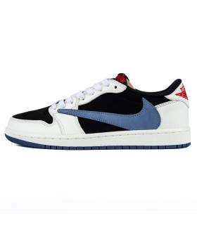 کفش پیاده روی نایک ایر جردن وان بدون ساق تراویس اسکات لی Nike jordan 1 low Travis Scott lee