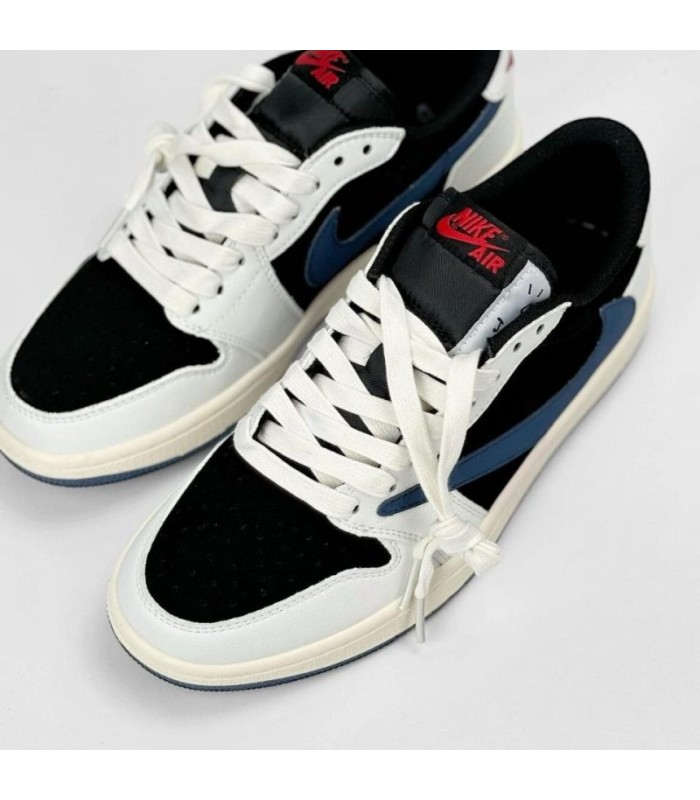 کفش پیاده روی نایک ایر جردن وان بدون ساق تراویس اسکات لی Nike jordan 1 low Travis Scott lee
