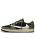 کفش پیاده روی نایک ایر جردن وان بدون ساق تراویس اسکات Nike air Travis Scott Olive Green