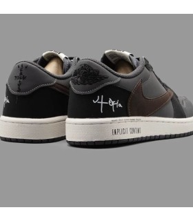 کفش پیاده روی نایک ایر جردن وان بدون ساق تراویس اسکات یوتوپیا Nike air jordan 1 low Travis Scott Utopia