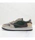 کفش پیاده روی نایک ایر جردن وان بدون ساق تراویس اسکات فراگمنت  Nike air jordan 1 low Travis Scott Fragment Green