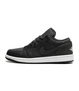 کفش پیاده روی نایک ایر جردن وان بدون ساق Nike air jordan 1 low black elephant